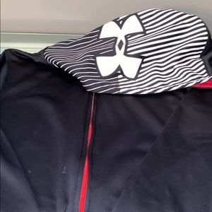 Under armor full zip sweatshirt size large